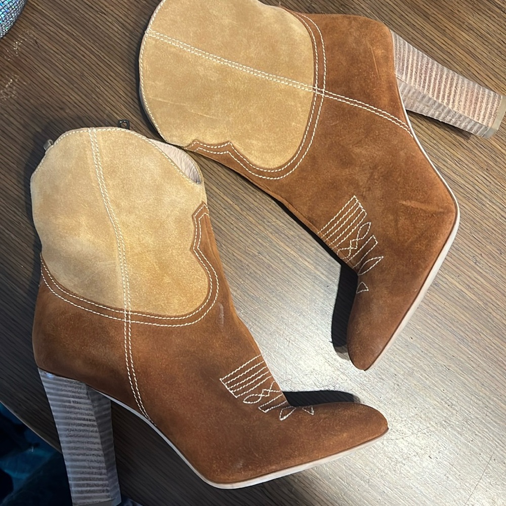 SJP by Sarah Jessica Parker Cowboy Boots Size 37